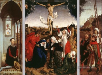  maler - Abegg Triptychon Niederländische Maler Rogier van der Weyden